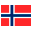 NORVÉG zászló